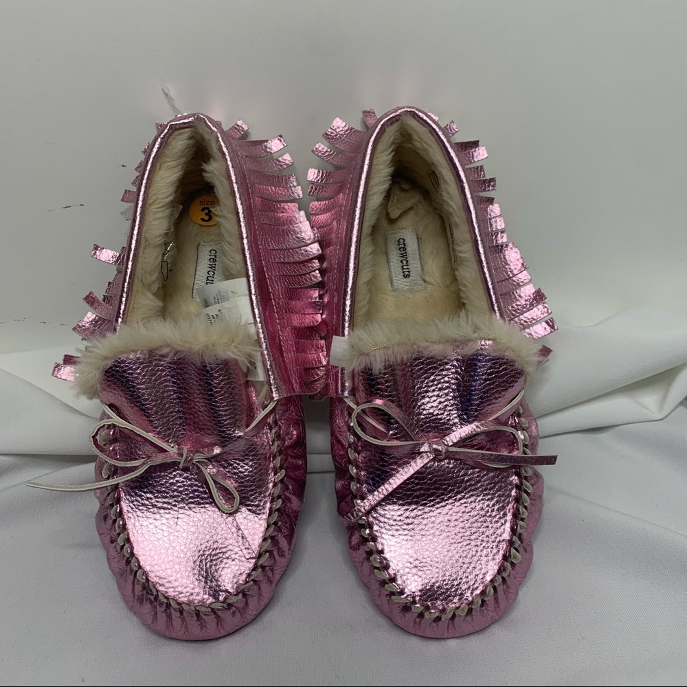 Jcrew pink metalic moccasin slippers - Picture 14 of 14